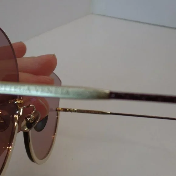 BOTTEGA VENETA Made Italy BV02045 004 New Elegant Sunglasses Purple Colored Lens - Picture 12 of 15